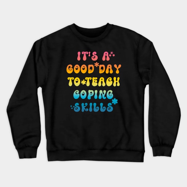 School Counselor Crewneck Sweatshirt by Xtian Dela ✅